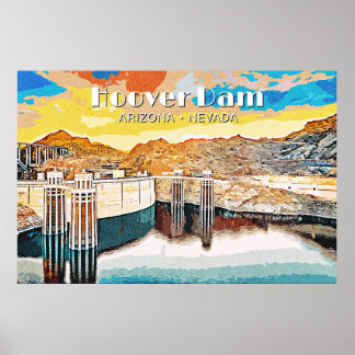 Poster Hoover Dam