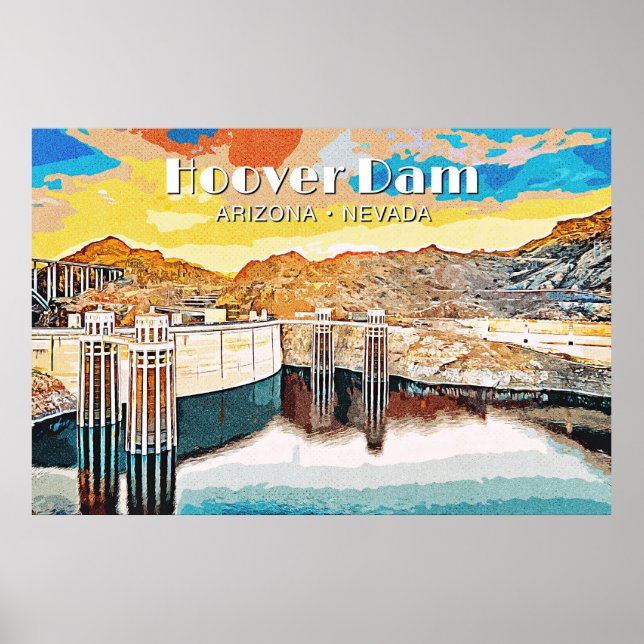 Poster Hoover Dam (Frente)