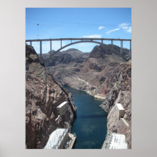 Poster Hoover Dam Bridge