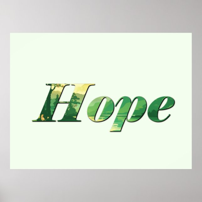 Poster Hope. (Frente)
