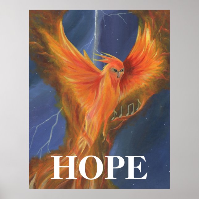 Poster Hope Ascensão Phoenix (Frente)