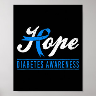 Poster Hope Diabetes Sensibilização Fita Diabetes Tipo 1
