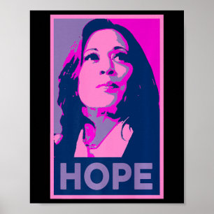 Poster Hope É Fazer De Retorno Kamala Harris 47 Votando E