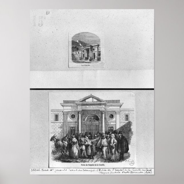 Pôster Hopital de la Charite (Frente)
