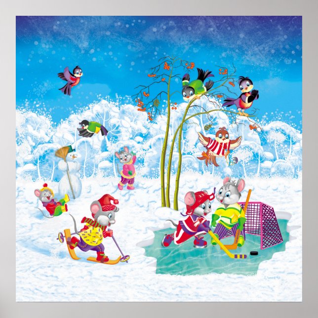 Pôster hóquei (Frente)