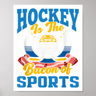 Poster Hóquei é o Golpe dos Esportes Camiseta Divertida d