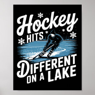 Poster Hóquei no Lago Atinge Diferente Shinny