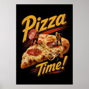 Poster Hora da Pizza!