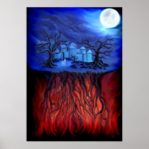 Poster Hora das bruxas, entre o céu e o inferno