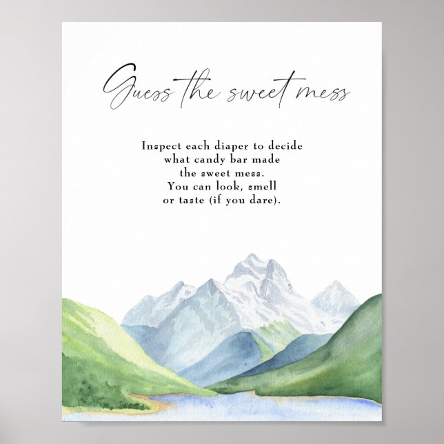 Poster Hora de aventura! - adivinha a doce confusão (Frente)