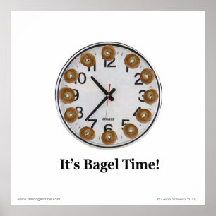 Pôster Hora de Bagel!