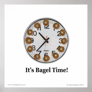 Pôster Hora de Bagel!