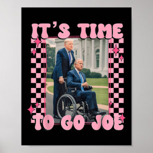 Poster Hora De Ir Joe Funny Trump 2024