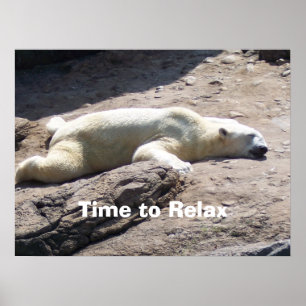 Pôster Hora de relaxar