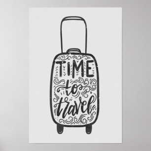 Pôster Hora de viajar