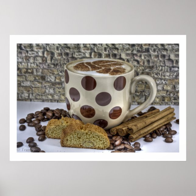 Pôster Hora do café (Frente)