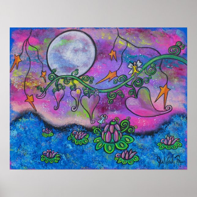 Poster Hora Do Chá No Paraíso (Frente)