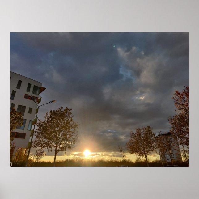 Poster Hora do ouro na vizinhança (Frente)