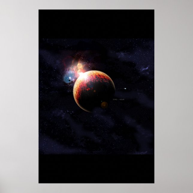 Poster Hora zero (Frente)