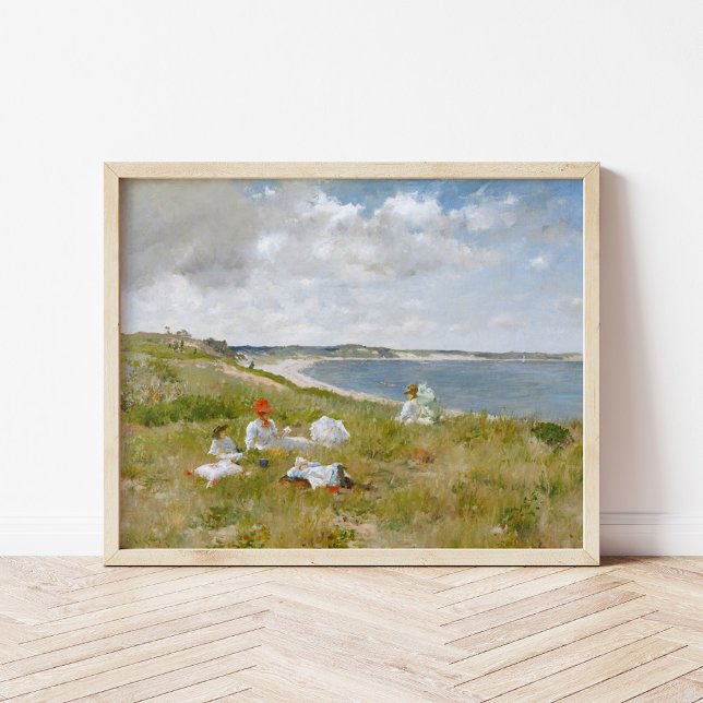 Poster Horas Inativas | William Merritt Chase (Criador carregado)