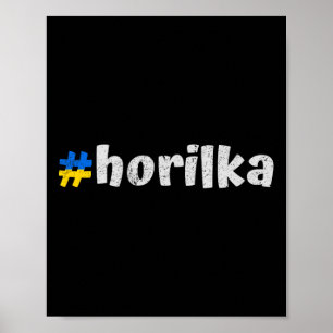 Poster Horilka Ucraniana Divertida Ucrânia Tradicional Fo