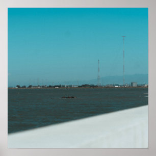 Poster Horizonte Azul