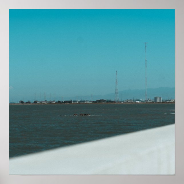 Poster Horizonte Azul (Frente)