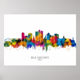Poster Horizonte Belo Brasil Panorama