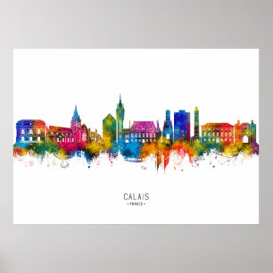 Poster Horizonte de Calais França
