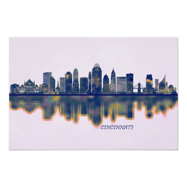 Pôster Horizonte de Cincinnati (Frente)