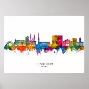 Poster Horizonte de Częstochowa Polônia