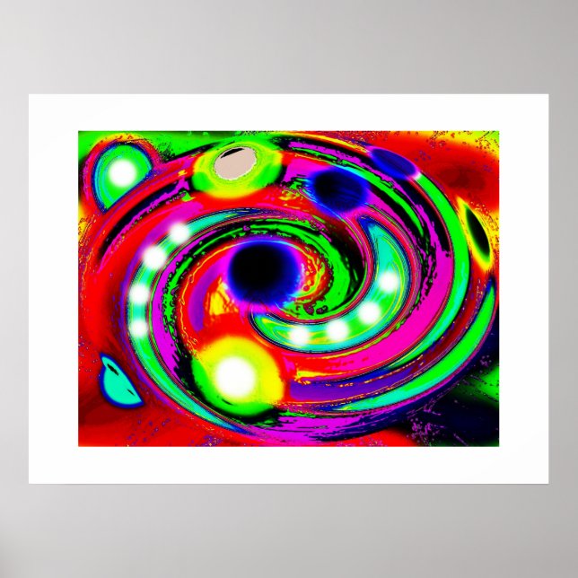 Pôster Horizonte de eventos, ômega (Frente)