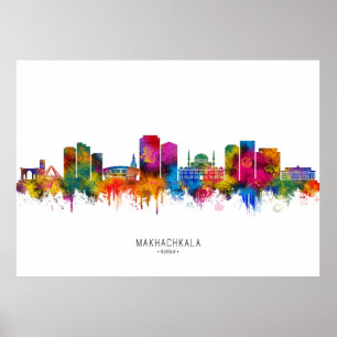 Poster Horizonte de Makhachkala Rússia