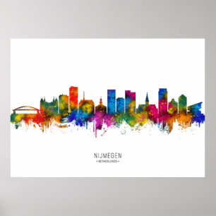 Poster Horizonte de Nijmegen Holanda