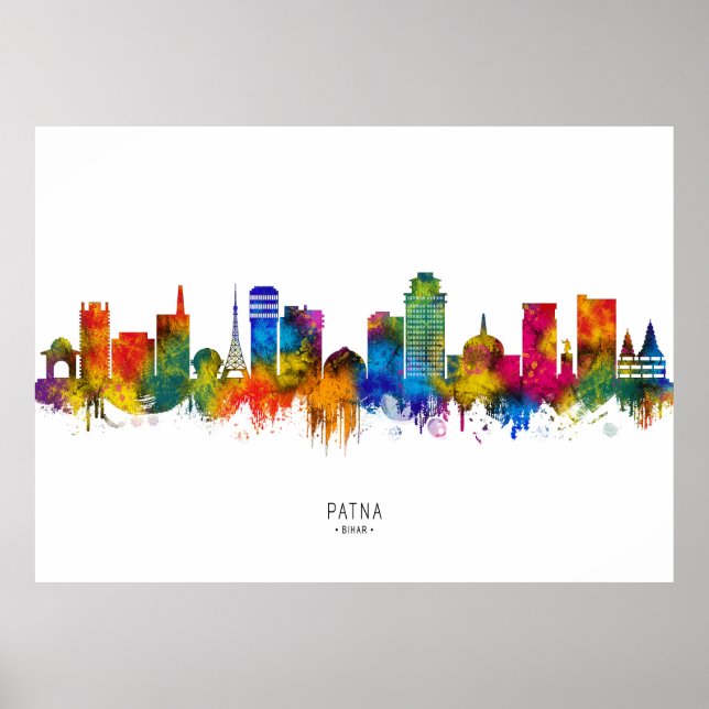 Poster Horizonte de Patna Bihar (Frente)