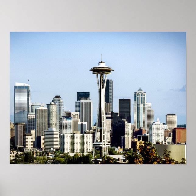 Poster Horizonte de Seattle  (Frente)