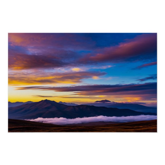 Pôster Horizonte de Sonhos: Entre Céus e Montanhas (Frente)