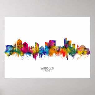 Poster Horizonte de Wrocław Polônia