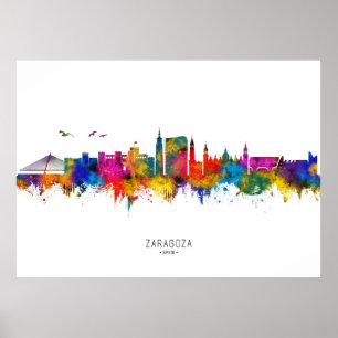 Poster Horizonte de Zaragoza Espanha