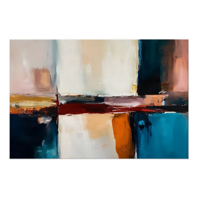 Pôster Horizonte Fragmentado (Frente)