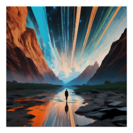 Pôster Horizonte Infinito