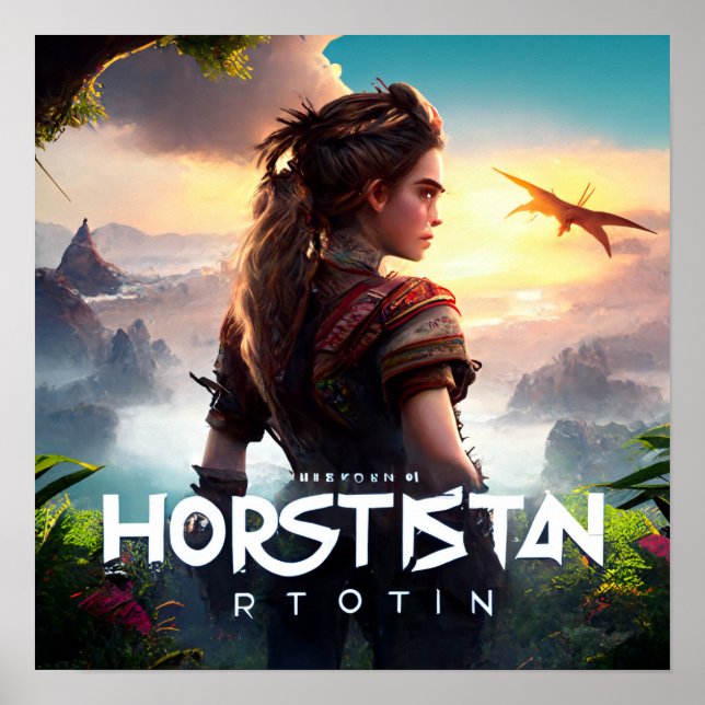 Poster horizonte proibido oeste (Frente)