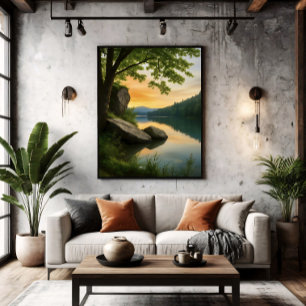 Poster Horizonte Sereno