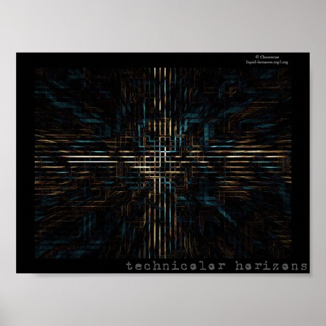 Pôster horizontes técnicos (Frente)