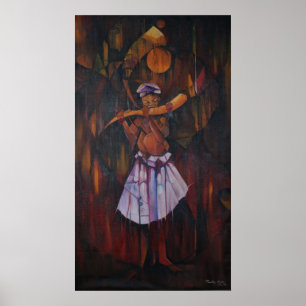 Pôster Horn of the Elders Canvas Print