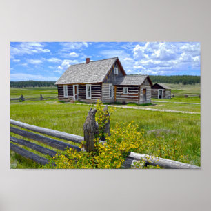 Poster Hornbek Homestead, Florissant, Colorado