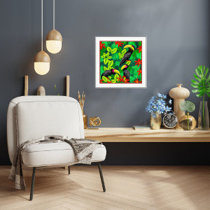 Poster Hornbills - Canvas Art Print