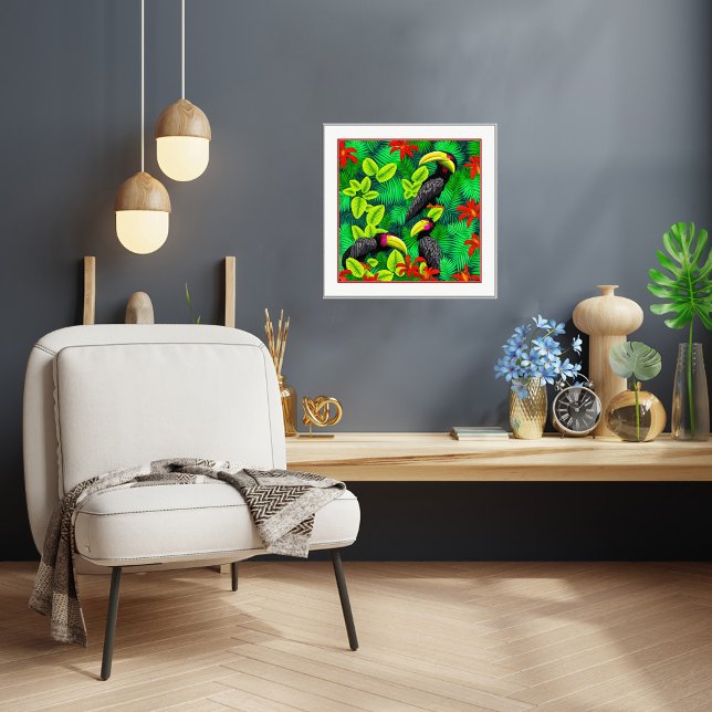 Poster Hornbills - Canvas Art Print (Criador carregado)