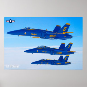POSTER HORNET F/A-18C
