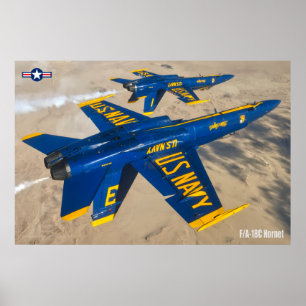 POSTER HORNET F/A-18C